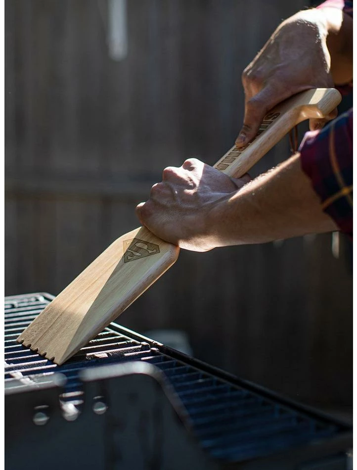 Budget ๐ DC Comics Superman Hardwood BBQ Grill Scraper with Bottle Opener โค๏ธ 5 Budget ๐ DC Comics Superman Hardwood BBQ Grill Scraper with Bottle Opener โค๏ธ - Image 5