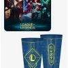 Discount 👍 League of Legends Mousepad and Glass Set 🎉