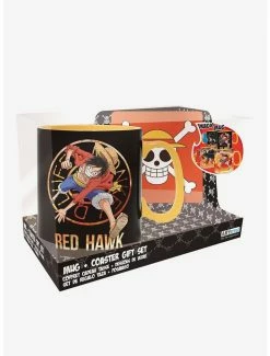 Flash Sale ๐ฏ One Piece Luffy and Sabo Magic Mug and Coaster Gift Set ๐