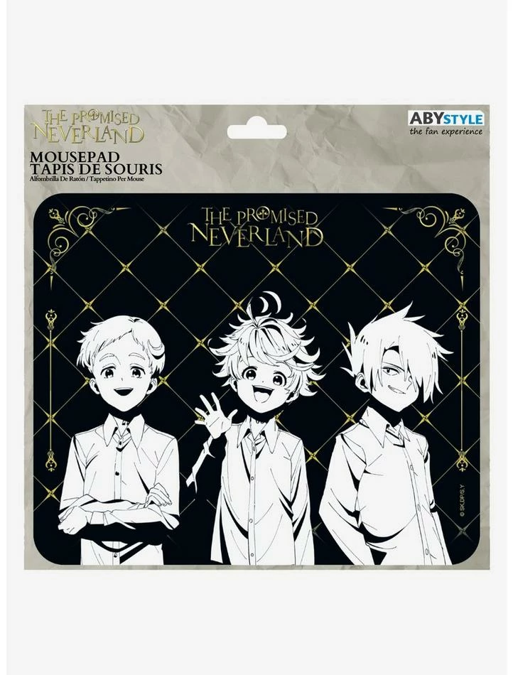 Discount 😀 The Promised Neverland Orphans Mousepad 🎁 2 Discount 😀 The Promised Neverland Orphans Mousepad 🎁 - Image 2