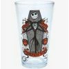 New 🔥 The Nightmare Before 🎄 Christmas Pumpkin King Pint Glass ✨