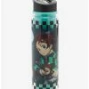 Coupon 👏 Demon Slayer: Kimetsu No Yaiba Kamado Siblings Checker Water Bottle 😍