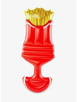 Brand new 💯 BigMouth Cheeseburger & Fries Pool Float Saddle Seat (Set Of 2) 👏
