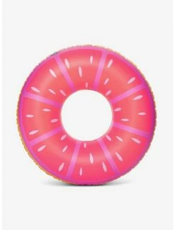 Flash Sale 💯 BigMouth Pink Lemon Tube Pool Float 👏