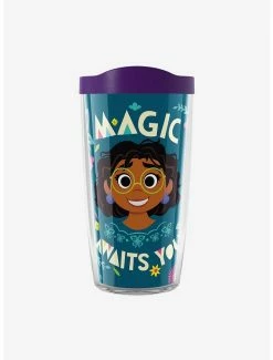 Hot Sale 😉 Disney Encanto Magic Awaits You 16oz Classic Tumbler With Lid ✨