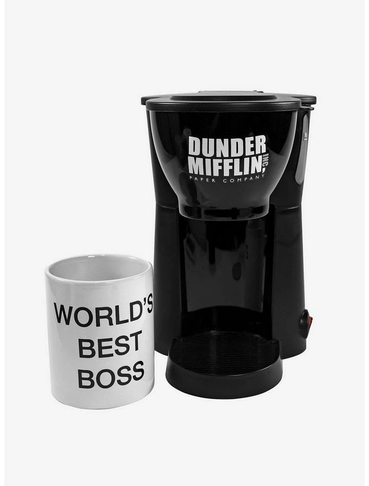 Buy 🥰 The Office Single Cup Coffee Maker with World's Best Boss Mug 😍 1 Buy 🥰 The Office Single Cup Coffee Maker with World's Best Boss Mug 😍