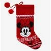 Flash Sale 💯 Disney Minnie Mouse Knit Stocking Hot Topic Exclusive 🔔