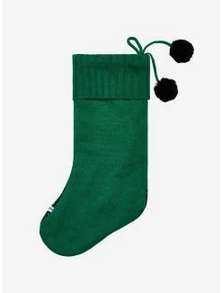 Best Sale 😍 Harry Potter Slytherin Knit Stocking Hot Topic Exclusive ✨ -Furniture Outlet Store 18678904 av1