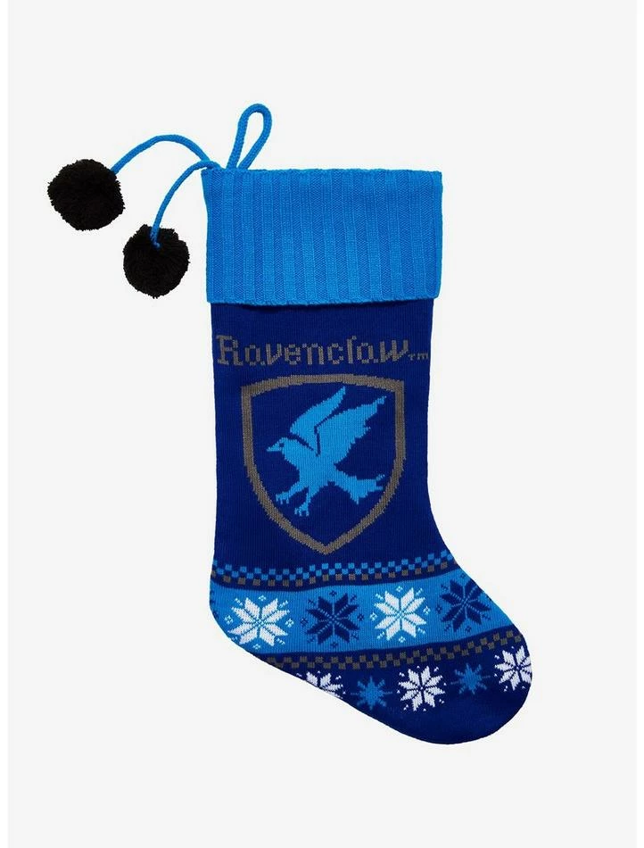 Cheap ๐ Harry Potter Ravenclaw Knit Stocking Hot Topic Exclusive โจ 1 Cheap ๐ Harry Potter Ravenclaw Knit Stocking Hot Topic Exclusive โจ
