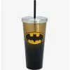 Budget 🛒 DC Comics Batman Logo Stainless Steel Travel Cup 🧨