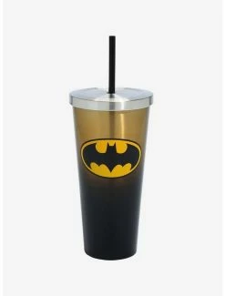 Budget 🛒 DC Comics Batman Logo Stainless Steel Travel Cup 🧨