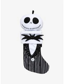 Promo ๐ The Nightmare Before ๐ Christmas Jack Skellington Plush Stocking ๐