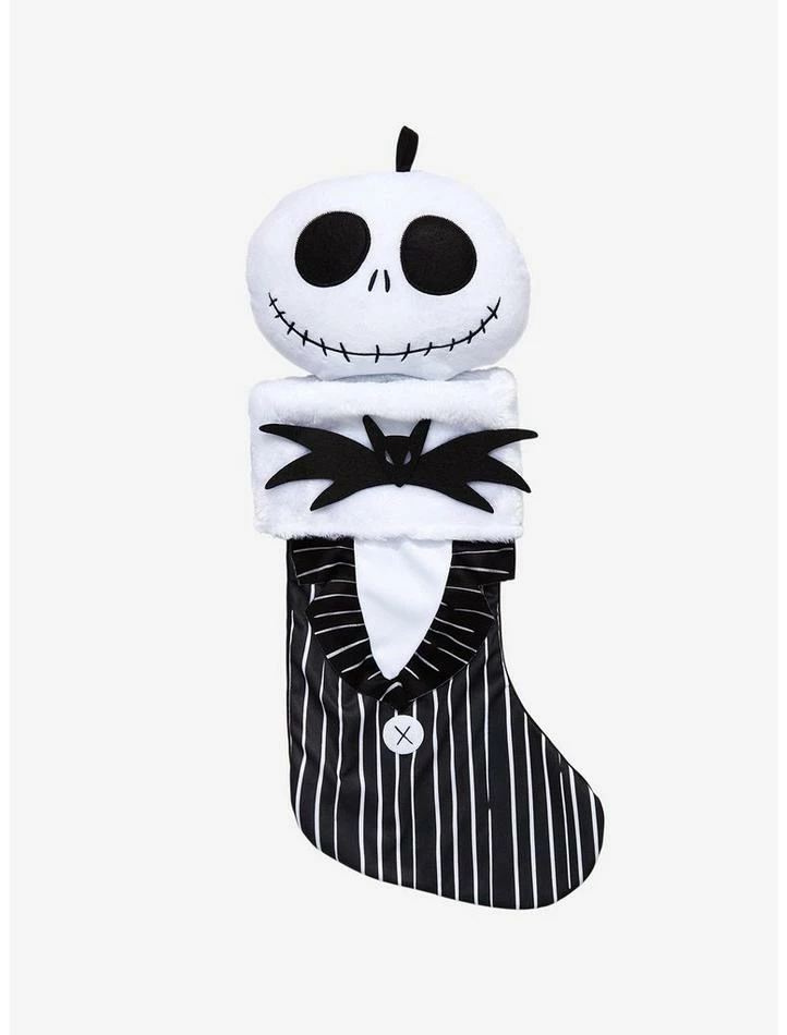 Promo π The Nightmare Before π Christmas Jack Skellington Plush Stocking π 1 Promo π The Nightmare Before π Christmas Jack Skellington Plush Stocking π