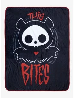Hot Sale 😍 Skelanimals Diego This Bites Throw Blanket 🌟