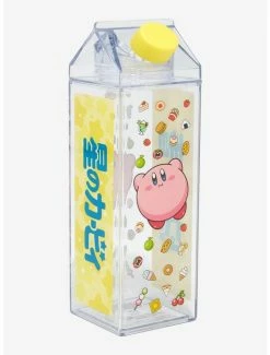 Cheapest 🔥 Kirby Snacks Milk Carton Water Bottle 👍