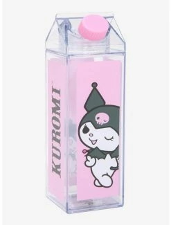 Promo 😀 Kuromi Milk Carton Water Bottle 😉