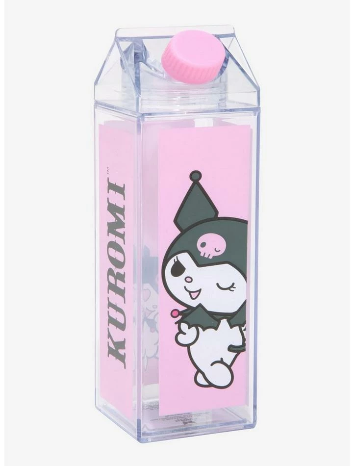 Promo ๐ Kuromi Milk Carton Water Bottle ๐ 1 Promo ๐ Kuromi Milk Carton Water Bottle ๐