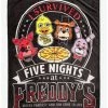 Coupon 🎉 Five Nights At Freddy's I Survived Throw Blanket 👏