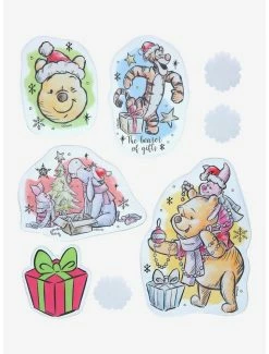 Best Sale 😀 Disney Winnie The Pooh 🎁 Christmas Gel Clings 🤩