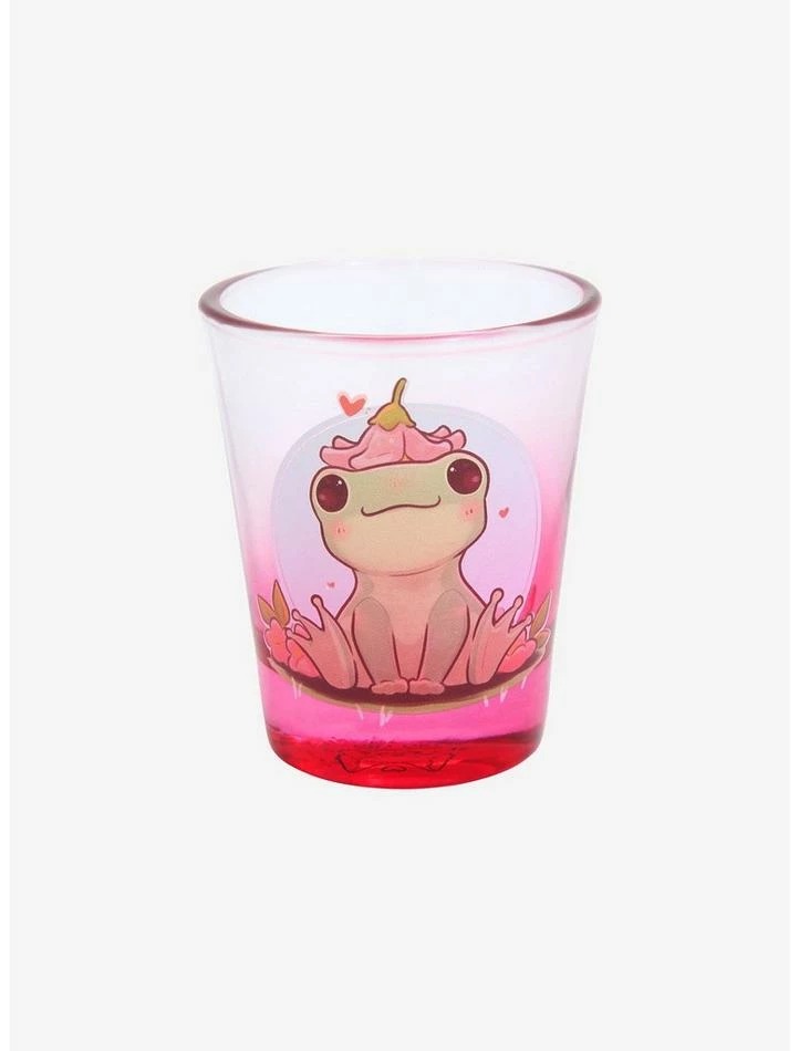 Brand new โจ Floral Frog Mini Glass By Naomi Lord Art ๐ฏ 1 Brand new โจ Floral Frog Mini Glass By Naomi Lord Art ๐ฏ