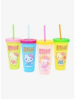 Best Sale โญ Hello Kitty Color-Changing Acrylic Travel Cup Set ๐