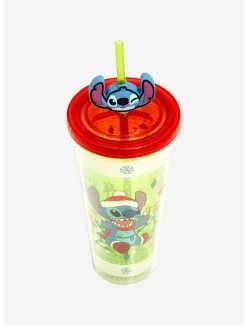 Promo 🛒 Disney Lilo & Stitch Holiday Sweater Acrylic Travel Cup 👍 -Furniture Outlet Store 18799925 av2