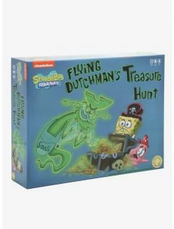 Best Pirce โ๏ธ SpongeBob SquarePants Flying Dutchman's Treasure Hunt Game Hot Topic Exclusive ๐งจ