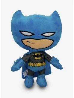 Outlet 😀 DC Comics Batman Full Body Standing Pose with Blue Cape Plush Squeaker 🐕 Dog Toy 😀