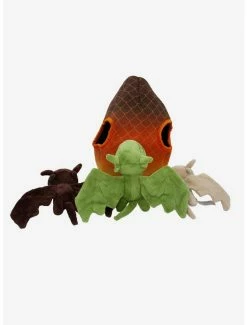 Flash Sale 🔔 Game of Thrones Daenerys Dragon Egg with 3 Dragons Plush Hide and Seek Squeaker 🐶 Dog Toy ❤️