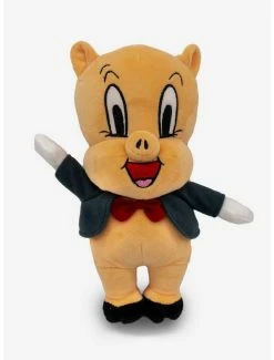 Buy 🔔 Looney Tunes Porky Pig Full Body Standing Pose Plush Squeaker 🐶 Dog Toy ⭐
