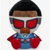 Promo 🎁 Marvel Falcon Kawaii Full Body Sitting Pose Plush Squeaker 🐶 Dog Toy 🔥