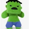 Deals 🔔 Marvel Hulk Kawaii Standing Pose Plush Squeaker 🐕 Dog Toy 😍