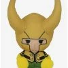 Best Pirce 👍 Marvel Loki Kawaii Full Body Sitting Pose Plush Squeaker 🐕 Dog Toy 👏