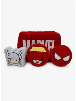 Best reviews of 🎁 Marvel Red Brick Logo with Spider-Man Thor Captain Marvel Squeaker 🐕 Dog Toy 🎁