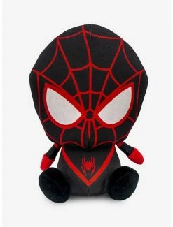 Coupon ❤️ Marvel Spider-Man Miles Morales Plush Squeaker 🐕 Dog Toy 🧨
