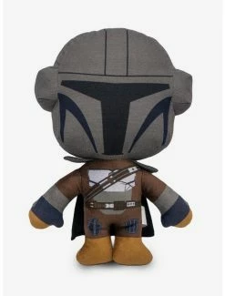 Budget 🤩 Star Wars The Mandalorian Plush Squeaker 🐕 Dog Toy 😀