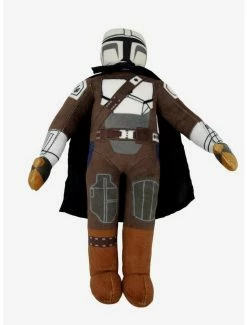 Hot Sale ✔️ Star Wars The Mandalorian Standing Figure Pose Plush Squeaker 🦮 Dog Toy 💯
