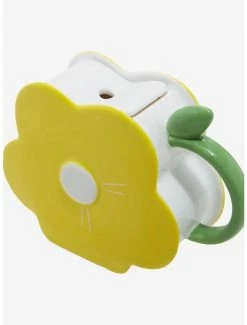 Best Sale 🎉 Yellow Flower Mug With Straw 💯 -Furniture Outlet Store 19078346 av2