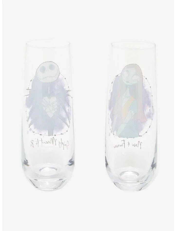 Best deal โค๏ธ The Nightmare Before ๐ Christmas Jack & Sally Stemless Glass Set ๐ 2 Best deal โค๏ธ The Nightmare Before ๐ Christmas Jack & Sally Stemless Glass Set ๐ - Image 2