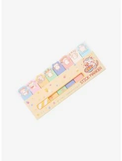 Deals ⭐ Nekoni Kawaii Cat Eating Sticky Tabs ✔️