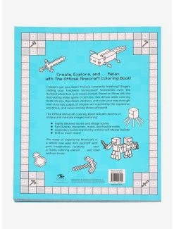 Budget 🎁 The Official Minecraft Coloring Book 🥰 -Furniture Outlet Store 19197518 av2