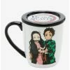 Hot Sale 🔔 Demon Slayer: Kimetsu No Yaiba Kamado Siblings Mug & Coaster Lid Set 🔥