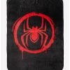 Budget 💯 Marvel Spider-Man Miles Logo Throw Blanket 😉