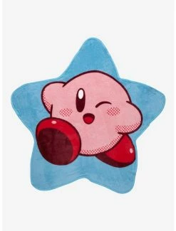 Flash Sale ๐ Kirby Star Figural Throw Blanket ๐