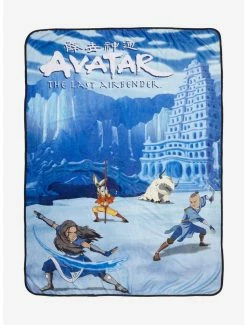 Budget 🔥 Avatar: The Last Airbender Northern Water Tribe Throw Blanket ✔️