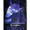 Hot Sale 👍 Studio Ghibli My Neighbor Totoro Night Scenery Throw Blanket 🧨