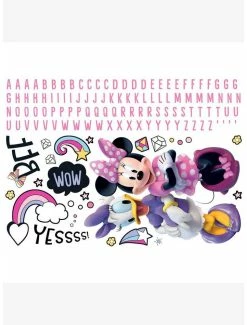 Cheap ✨ Disney Minnie Mouse Peel & Stick Giant Wall Decals 👍