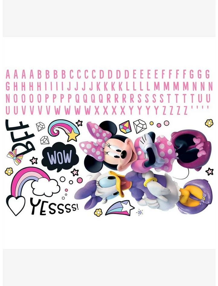 Cheap โจ Disney Minnie Mouse Peel & Stick Giant Wall Decals ๐ 1 Cheap โจ Disney Minnie Mouse Peel & Stick Giant Wall Decals ๐