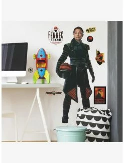 Budget 🥰 Star Wars The Book of Boba Fett Fennec Shand Peel & Stick Giant Wall Decals 🎁 -Furniture Outlet Store 19334046 av2