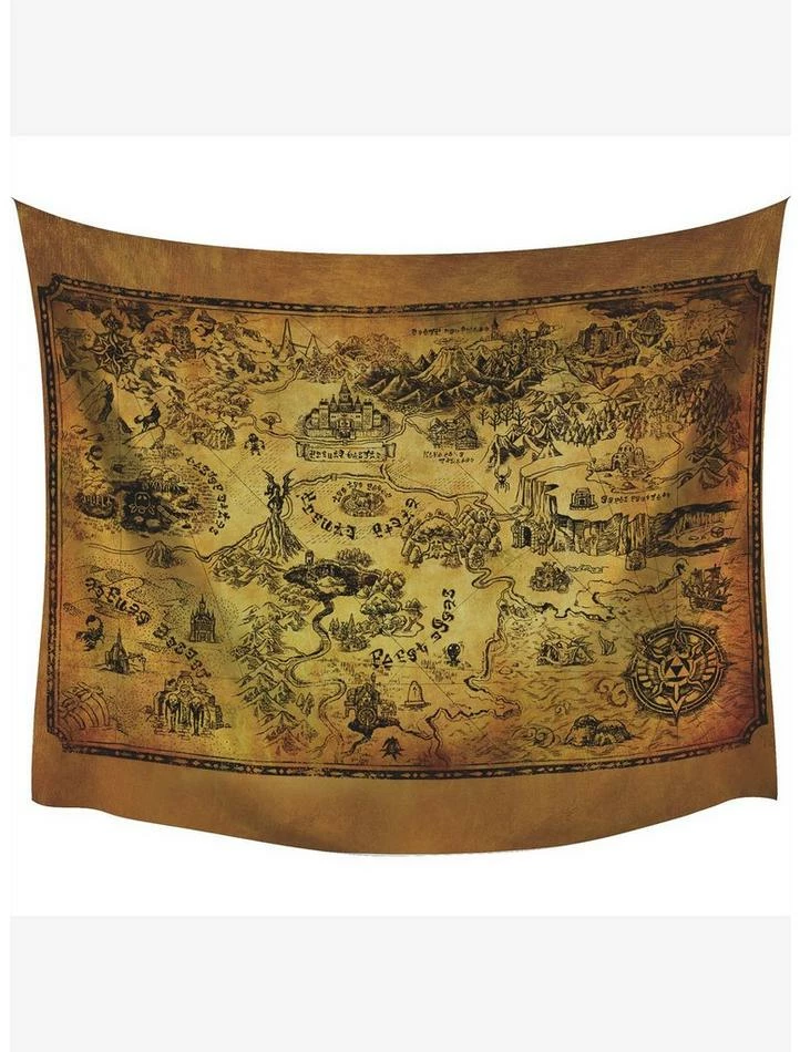 Wholesale ๐ The Legend of Zelda Map Tapestry ๐ 2 Wholesale ๐ The Legend of Zelda Map Tapestry ๐ - Image 2